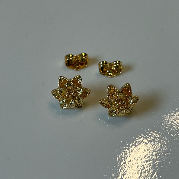 Dubai Gold-Toned Earrings - Picture 3 of 4